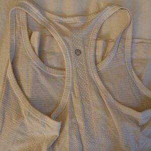 Lululemon White Tank Top